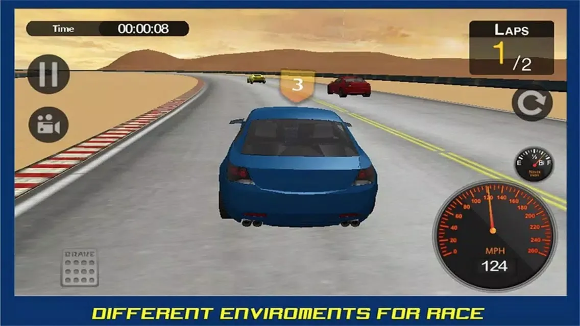 Capturas de tela do Knockout Speed Racer