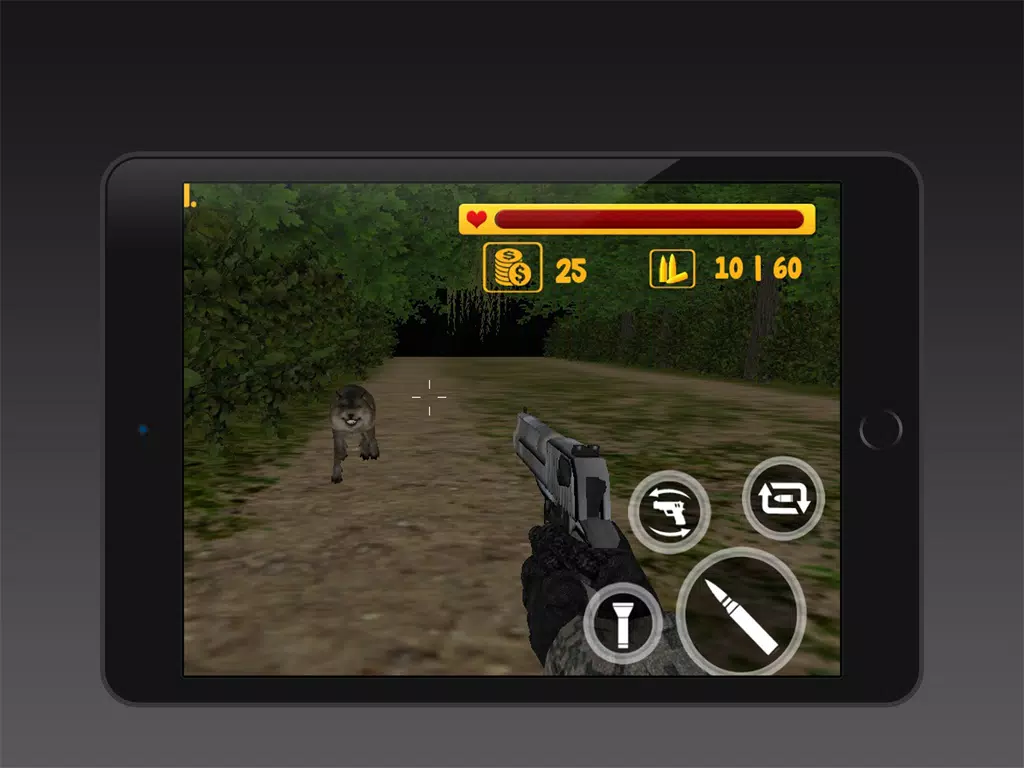 Tangkapan skrin Animal Attack Zone iPad 