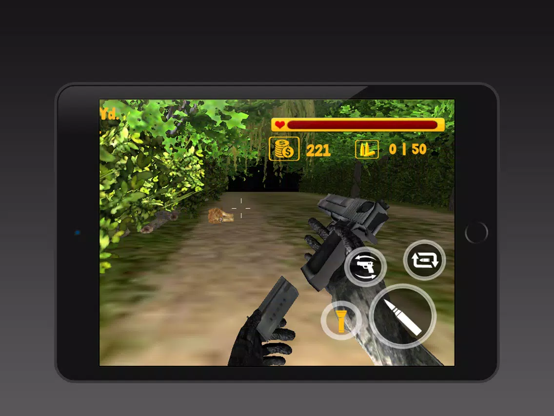 Tangkapan skrin Animal Attack Zone iPad 