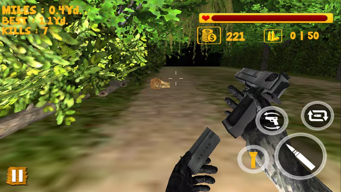 Tangkapan skrin Animal Attack Zone