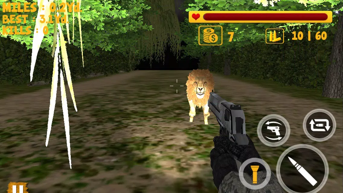 Tangkapan skrin Animal Attack Zone