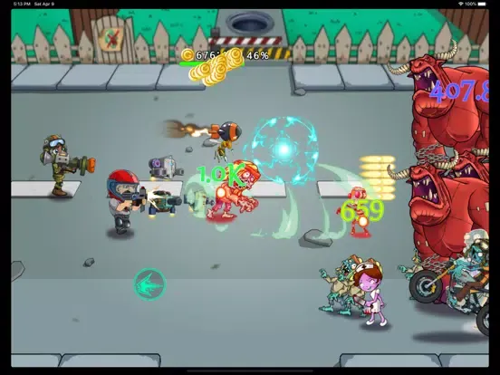 Capturas de tela do Zombie Hunter Master:Survival iPad 