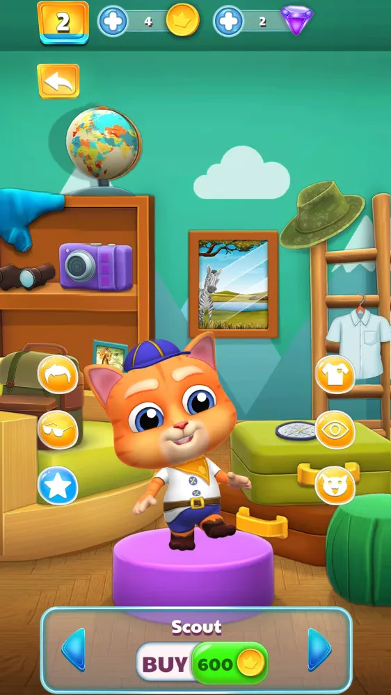 My Pet Jack - Virtual Cat Game Screenshots