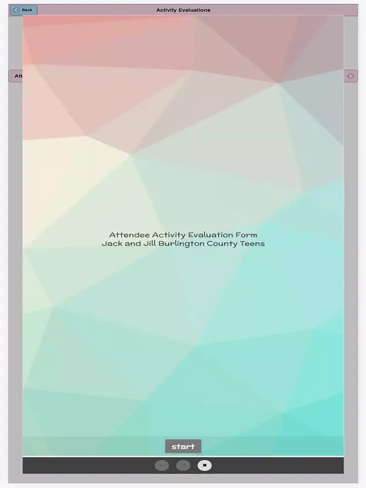 Ảnh chụp màn hình của J&J Burlington County Teens iPad 