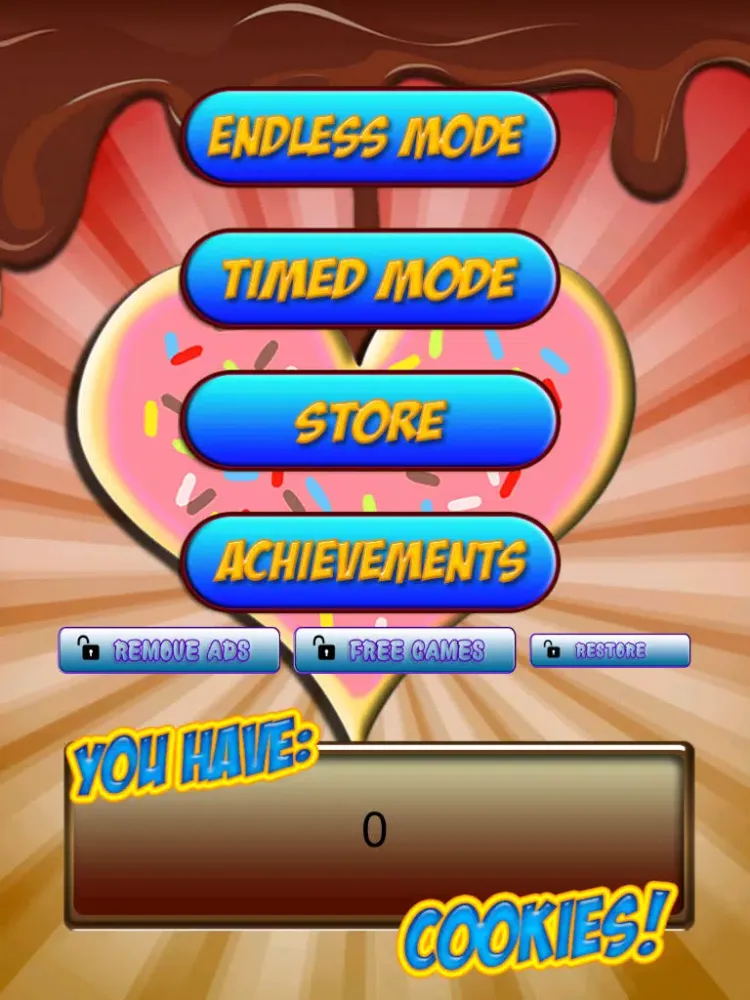 A Cookie Baker's Dream Party Clicker Game iPad 应用截图