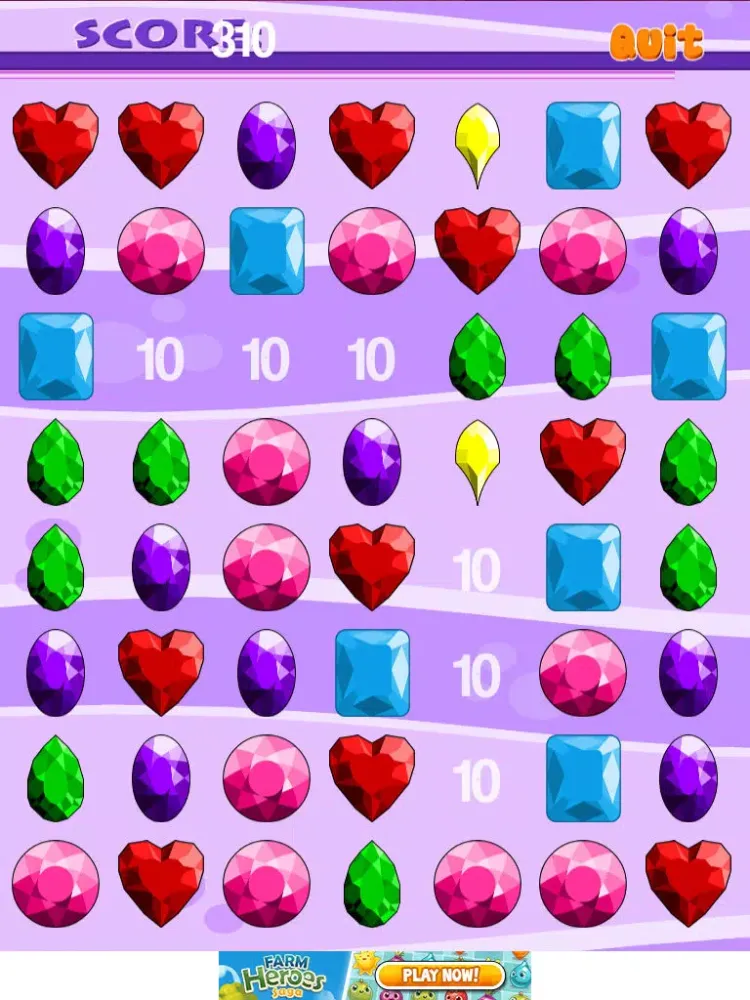 A Diamond, Gems & Jewels Match 3 Mania Game – Big Action Dazzle Puzzle Fun! iPad  Ekran Görüntüleri