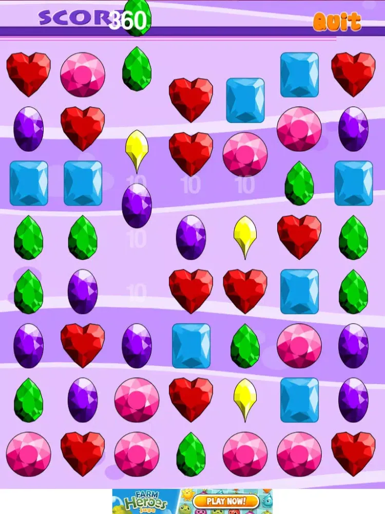 A Diamond, Gems & Jewels Match 3 Mania Game – Big Action Dazzle Puzzle Fun! iPad  Ekran Görüntüleri