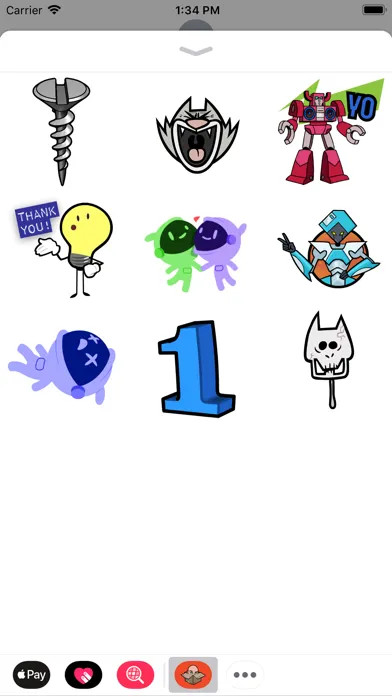 Capturas de tela do Jackbox Games Sticker Pack 2