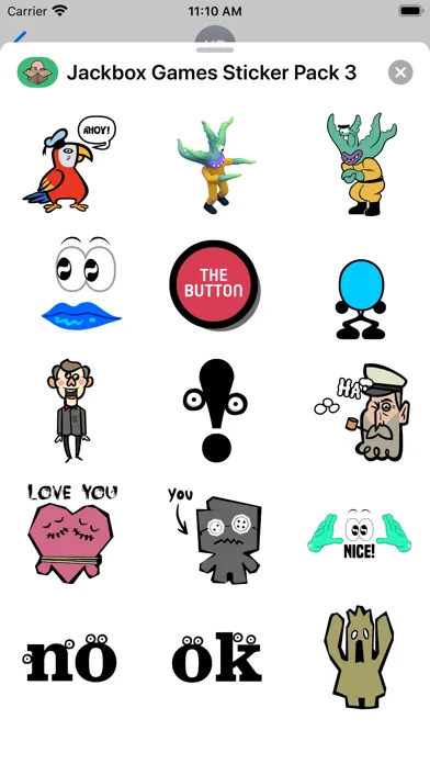 Jackbox Games Sticker Pack 3 স্ক্রিনশট