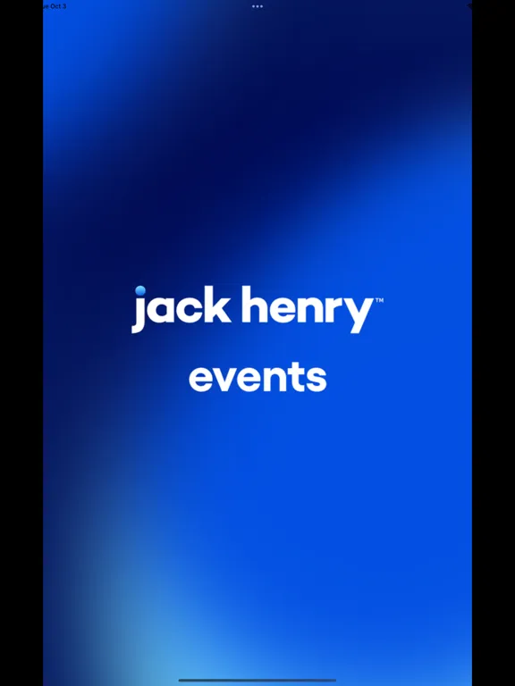 Jack Henry Events iPad 應用截圖