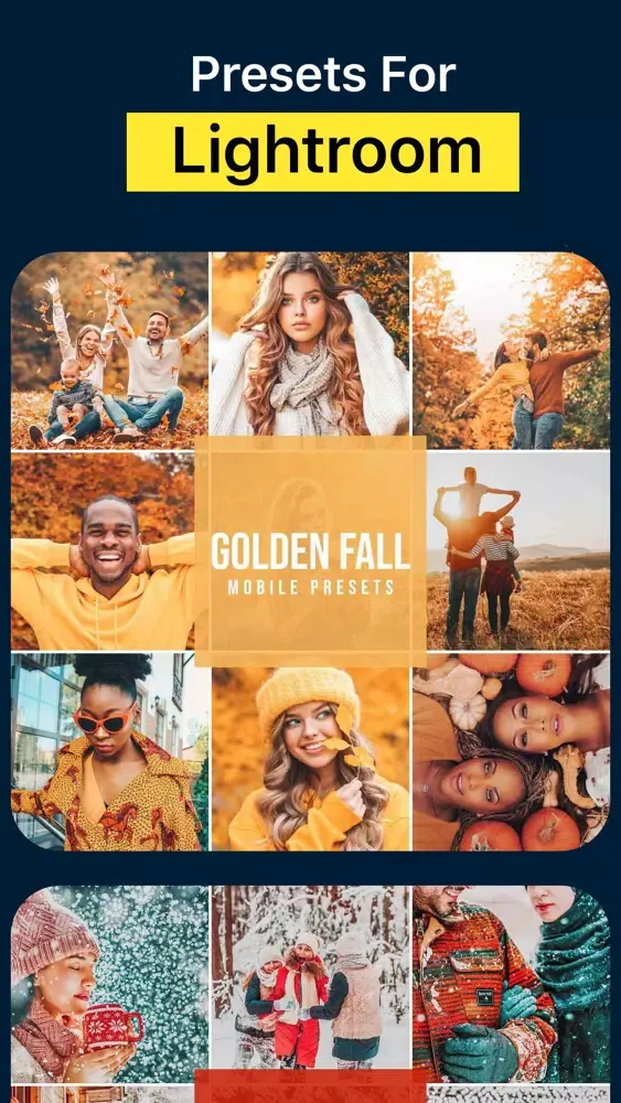 Capturas de pantalla de LR Presets : Photo Editor