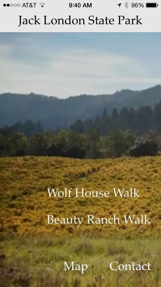ภาพหน้าจอของ Jack London Park Audio Tour