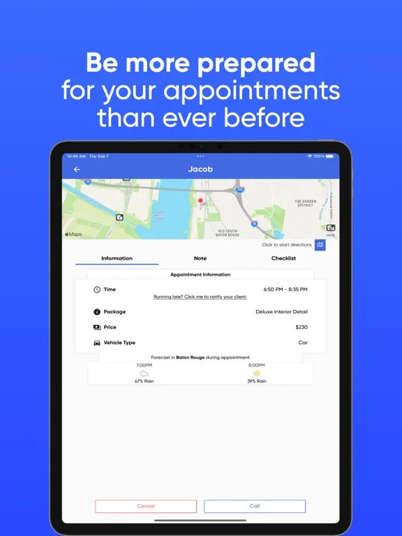 Coorly for Mobile Detailers iPad  Screenshots