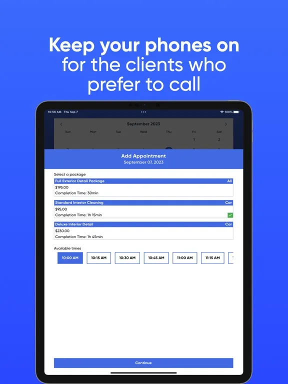 Coorly for Mobile Detailers iPad  Screenshots