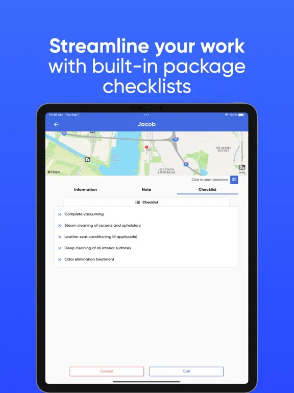 Coorly for Mobile Detailers iPad  Screenshots