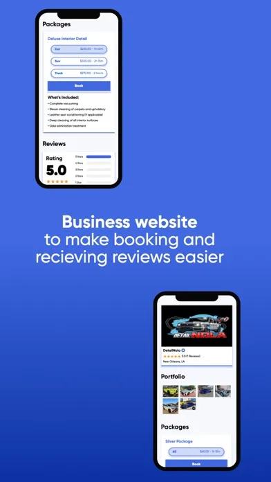 Coorly for Mobile Detailers Screenshots