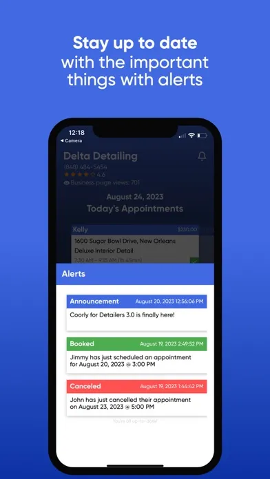 Coorly for Mobile Detailers Screenshots