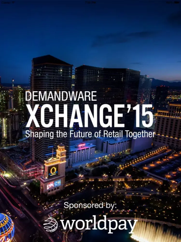 Demandware XChange ’15 iPad  स्क्रीनशॉट