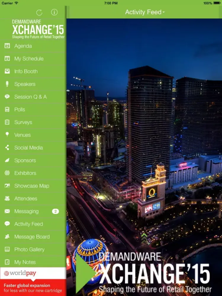 Demandware XChange ’15 iPad  स्क्रीनशॉट
