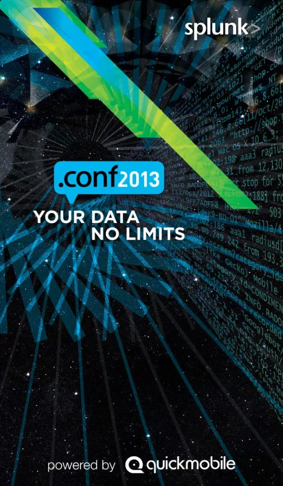 Capturas de tela do Splunk.conf2013