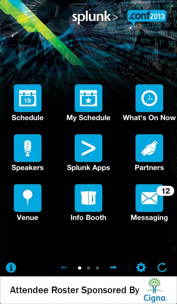 Capturas de tela do Splunk.conf2013