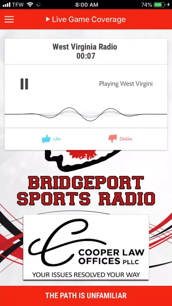 Bridgeport Sports Radio应用截图