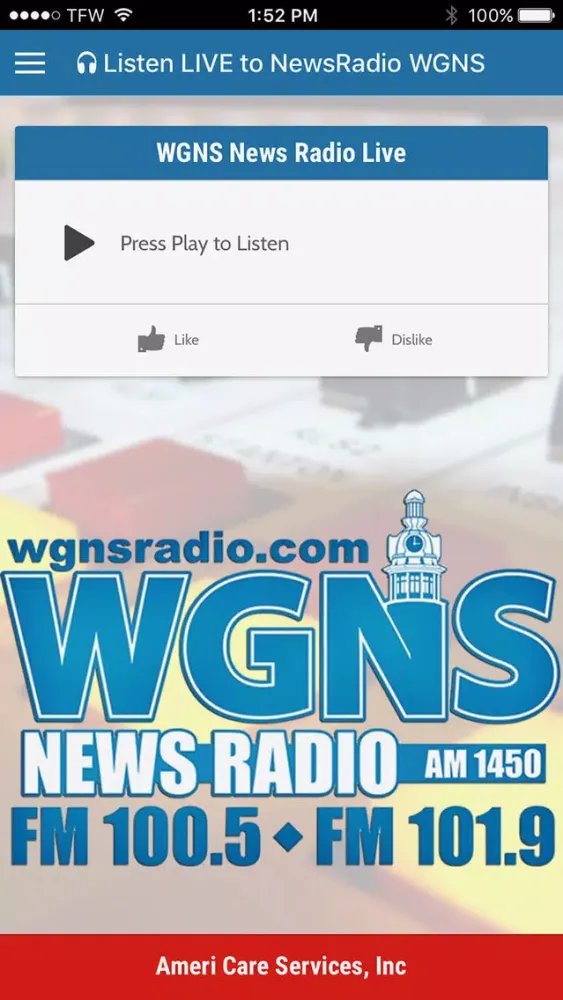 تصاویر WGNS News Radio