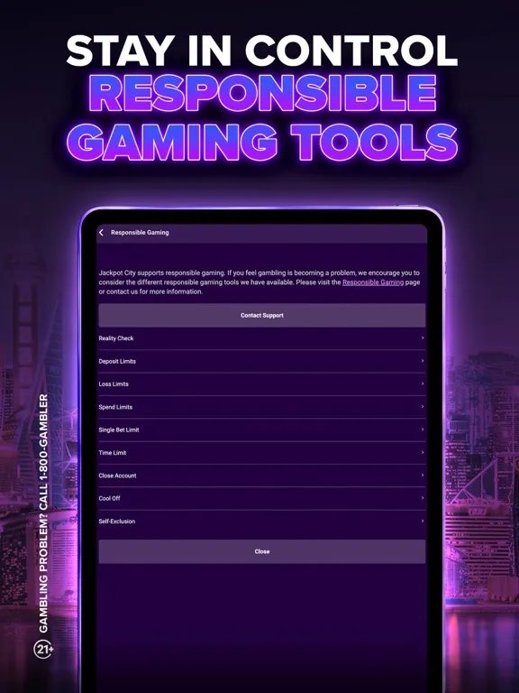 Jackpot City: Online Casino iPad 应用截图