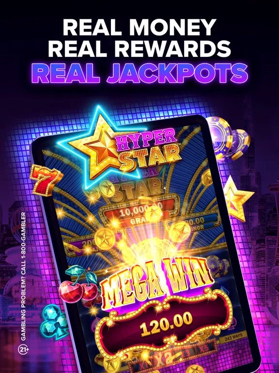 Jackpot City: Online Casino iPad 应用截图