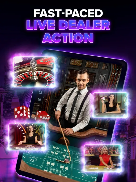 Jackpot City: Online Casino iPad 应用截图