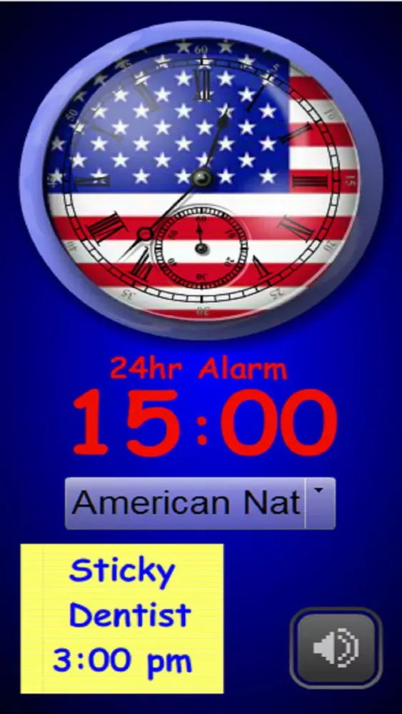 3D American Analogue Alarm Clock سکرین شاٹس