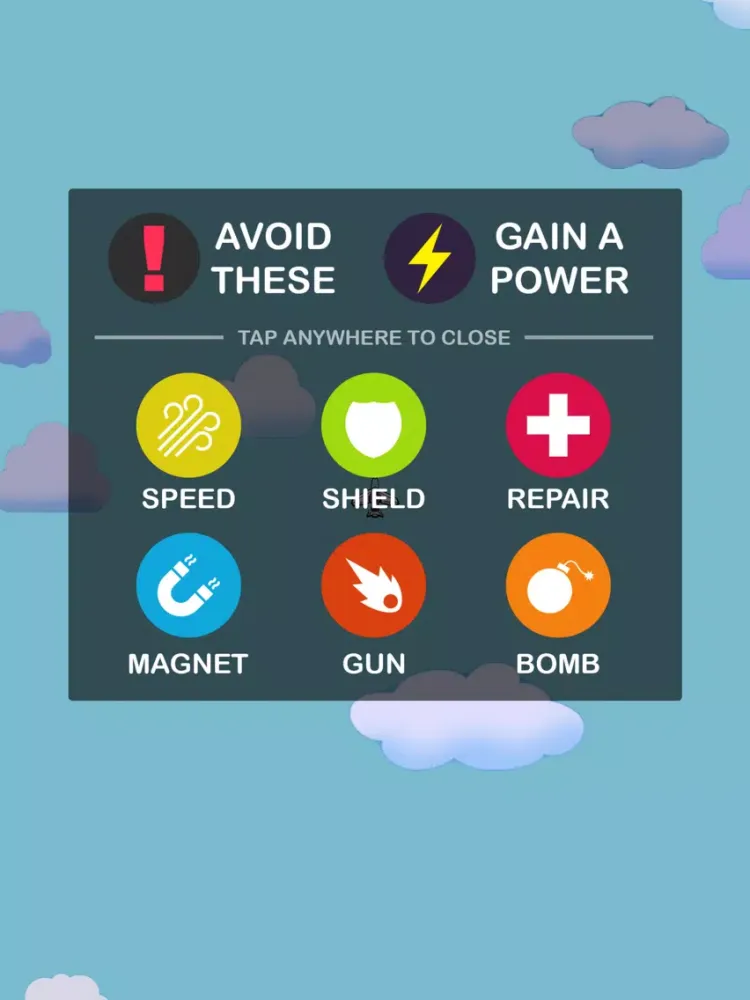 Missile Dodge: Jackpot Rising iPad  스크린샷
