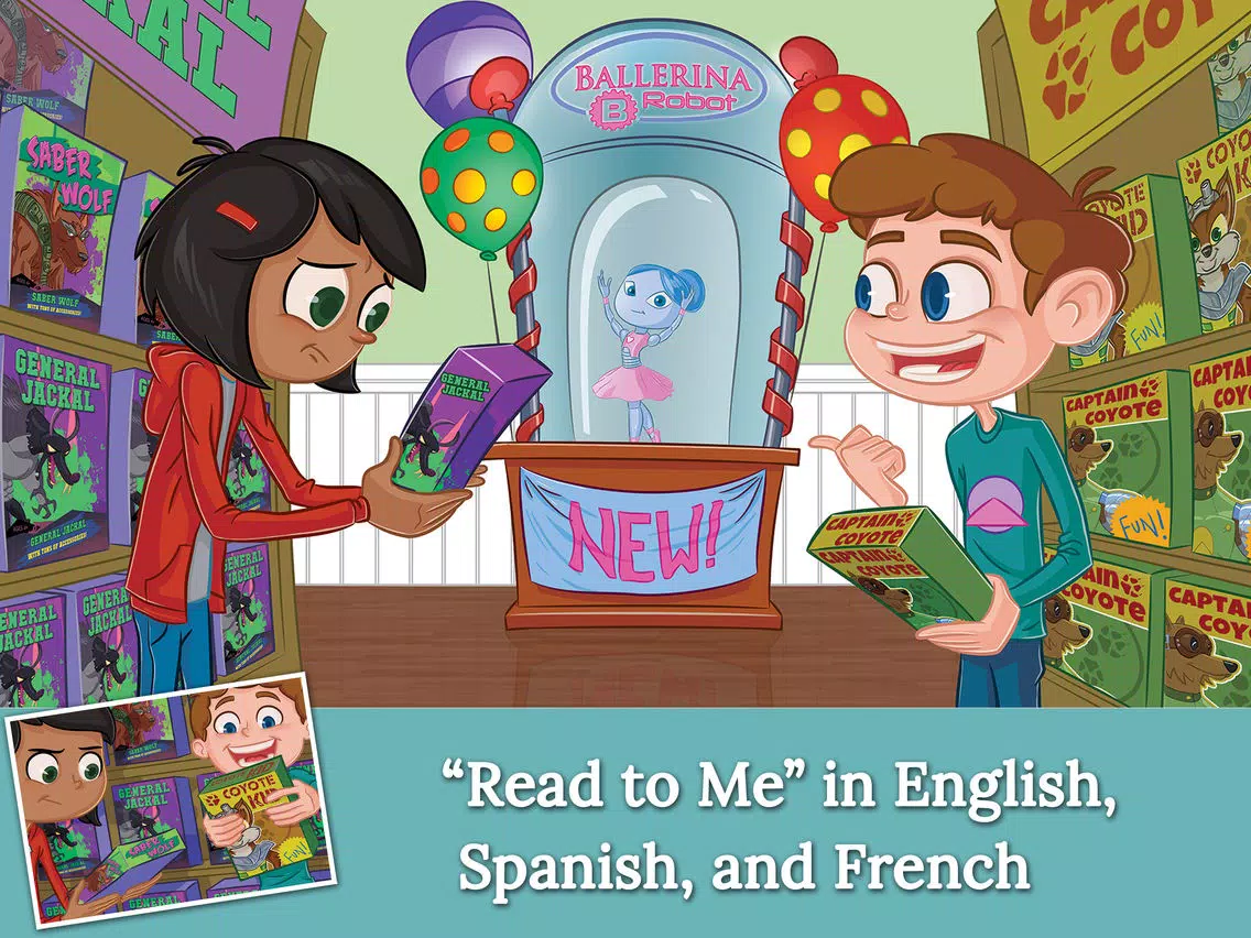 Roxy and the Ballerina Robot iPad  स्क्रीनशॉट