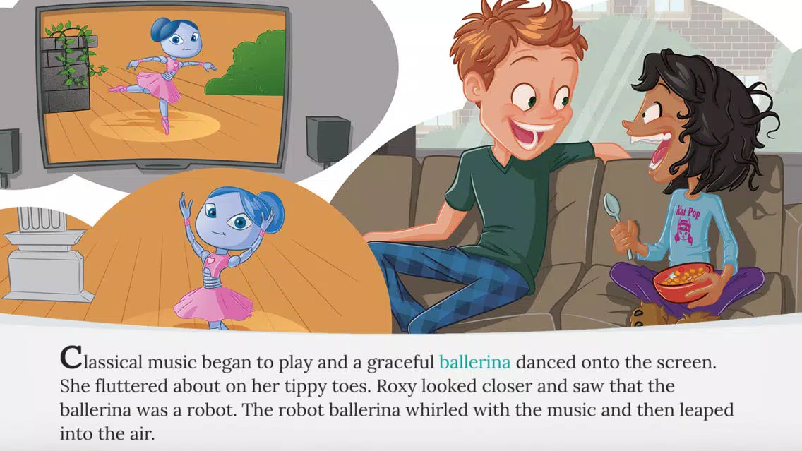 Roxy and the Ballerina Robot स्क्रीनशॉट