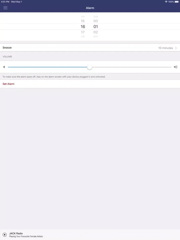 JACK Radio iPad  स्क्रीनशॉट