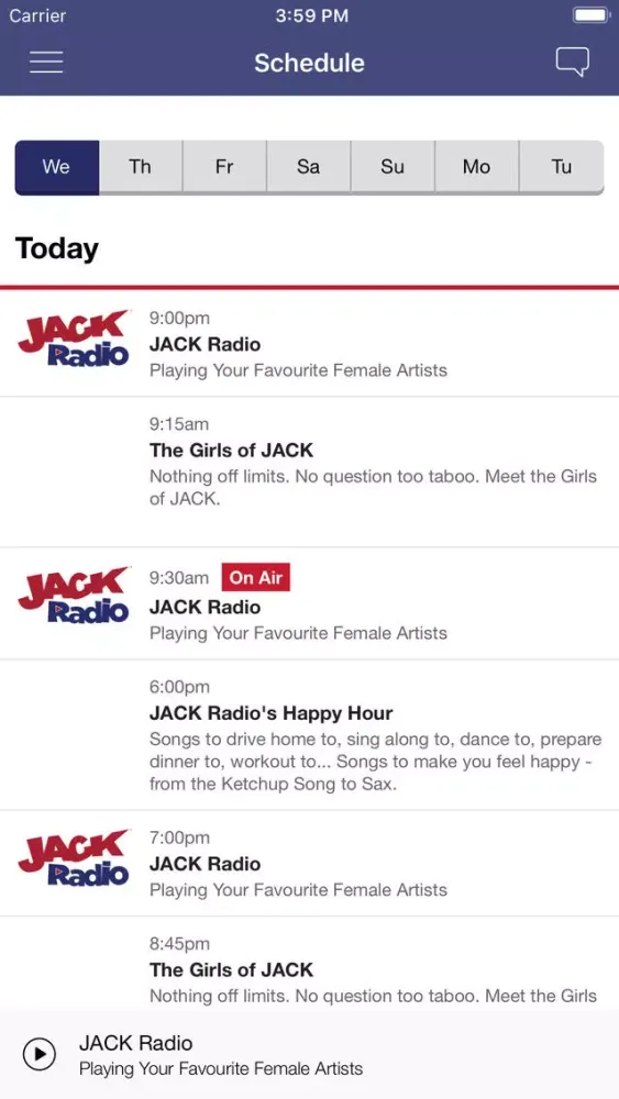 JACK Radio स्क्रीनशॉट