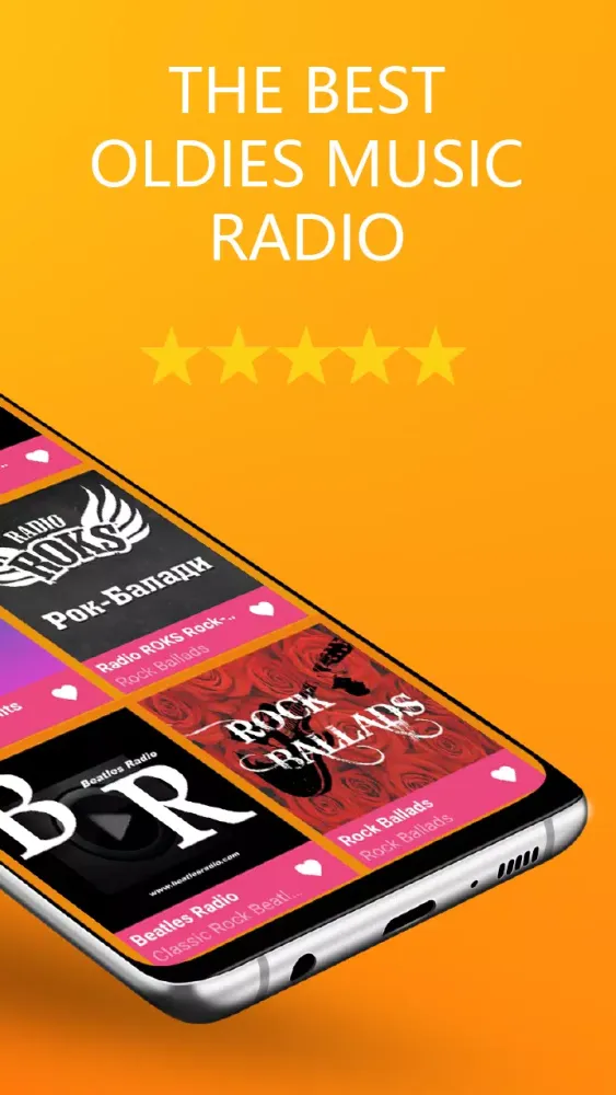 Capturas de pantalla de 50s 60s 70s Oldies Music Radio