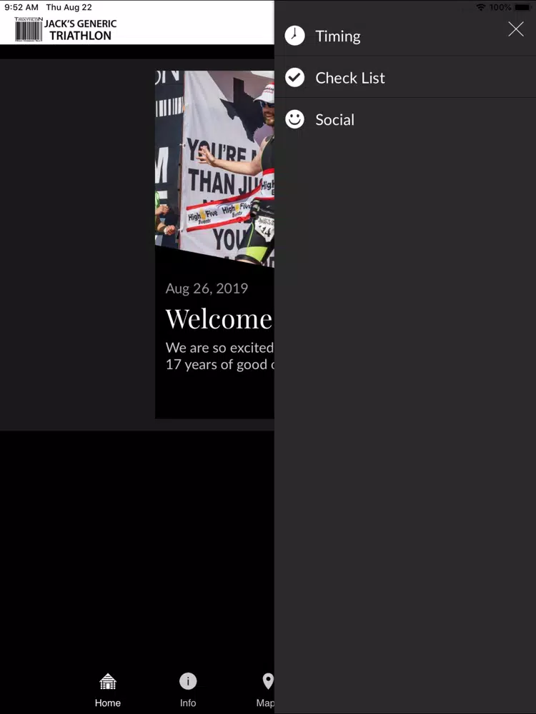 Jack's Generic Triathlon iPad 應用截圖