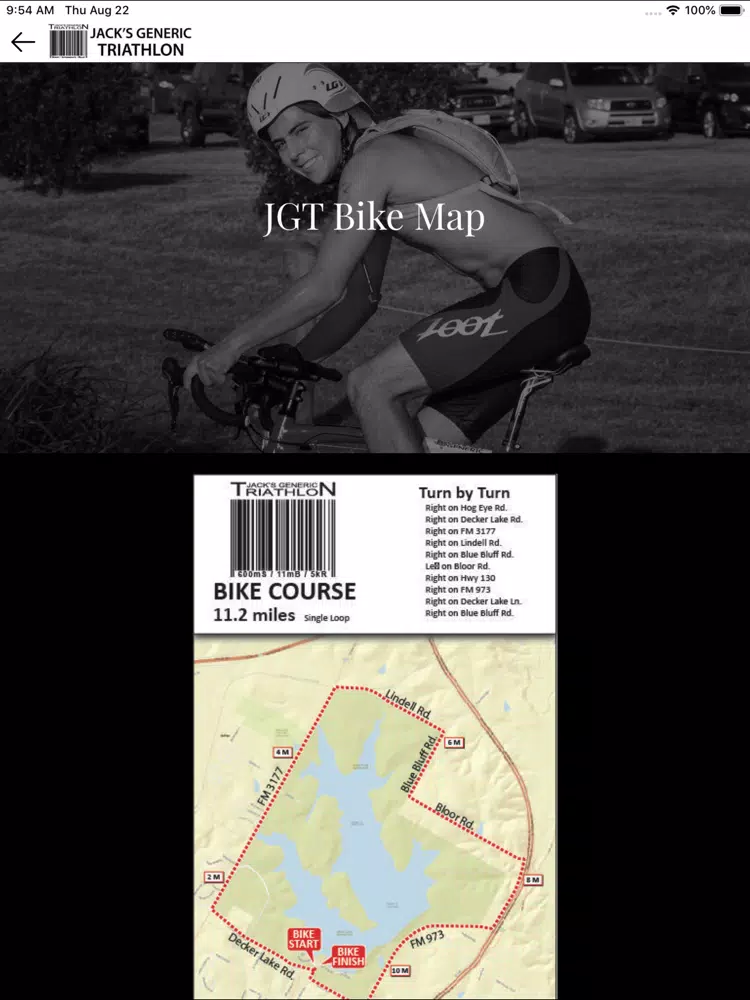 Jack's Generic Triathlon iPad 應用截圖