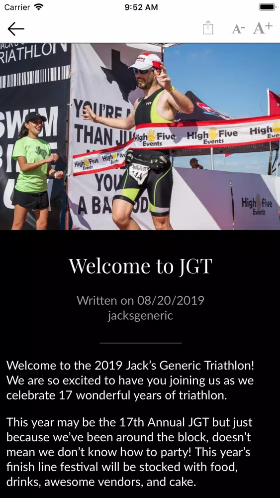Jack's Generic Triathlon應用截圖