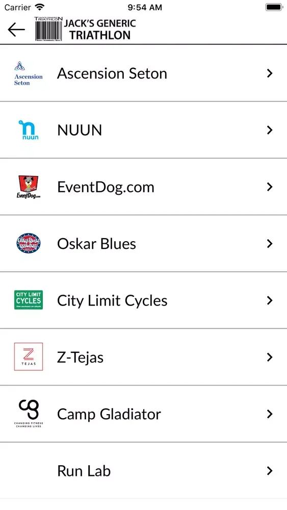 Jack's Generic Triathlon স্ক্রিনশট