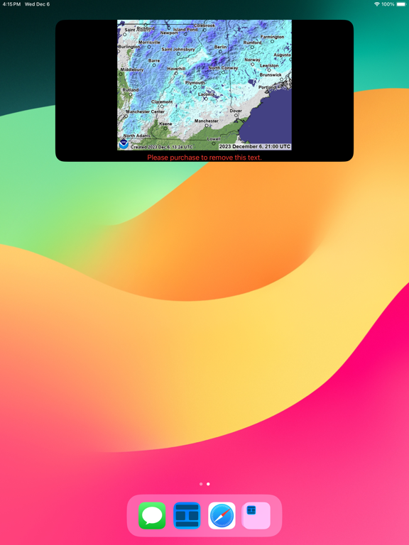 ImageTracker: Web Image Widget iPad  スクリーンショット