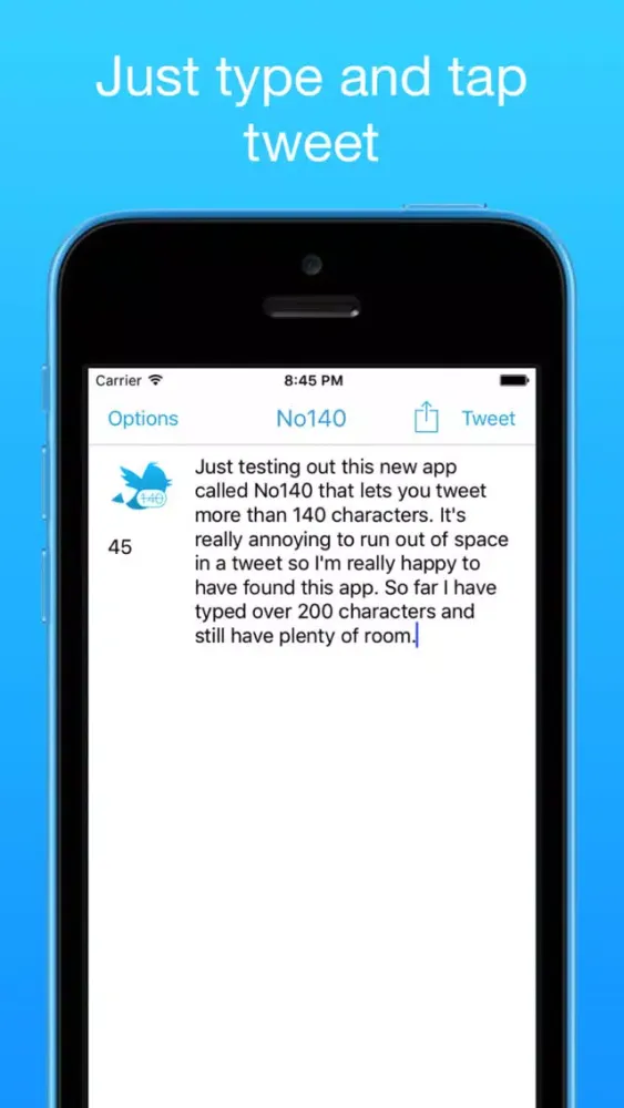 No140 - Make Longer Tweets应用截图