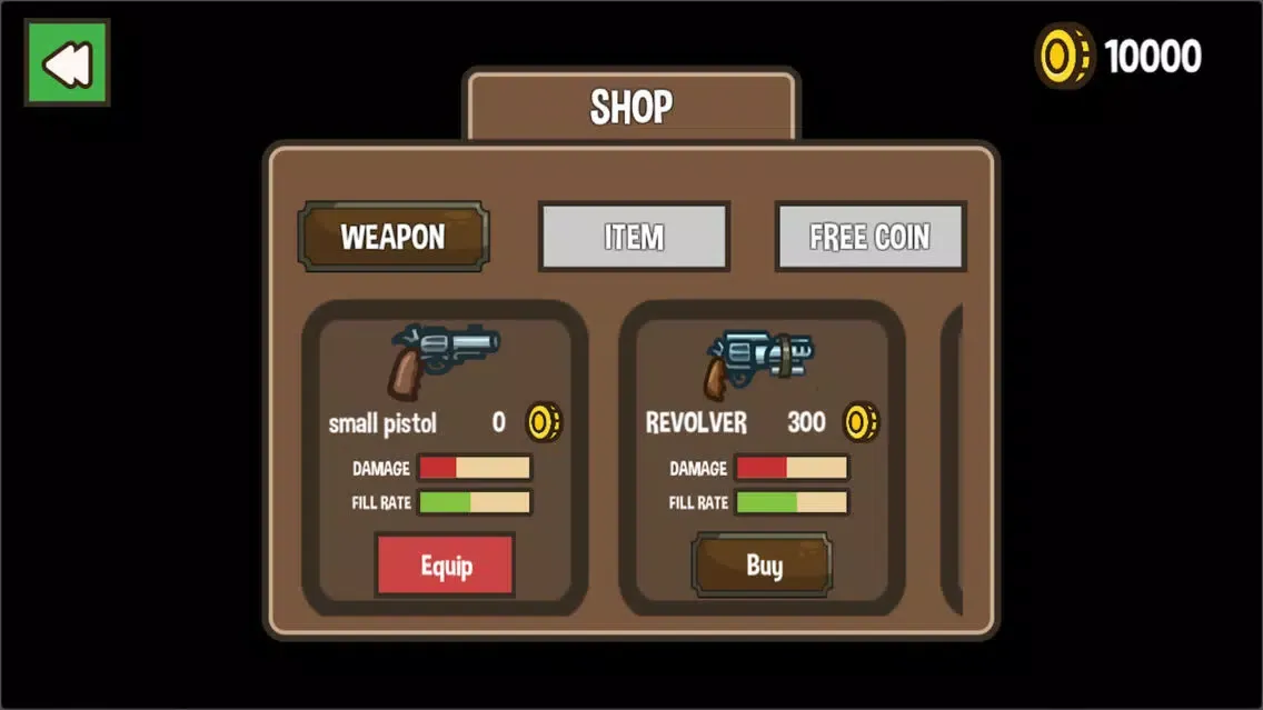 ภาพหน้าจอของ Cowboy Zombie Shooter