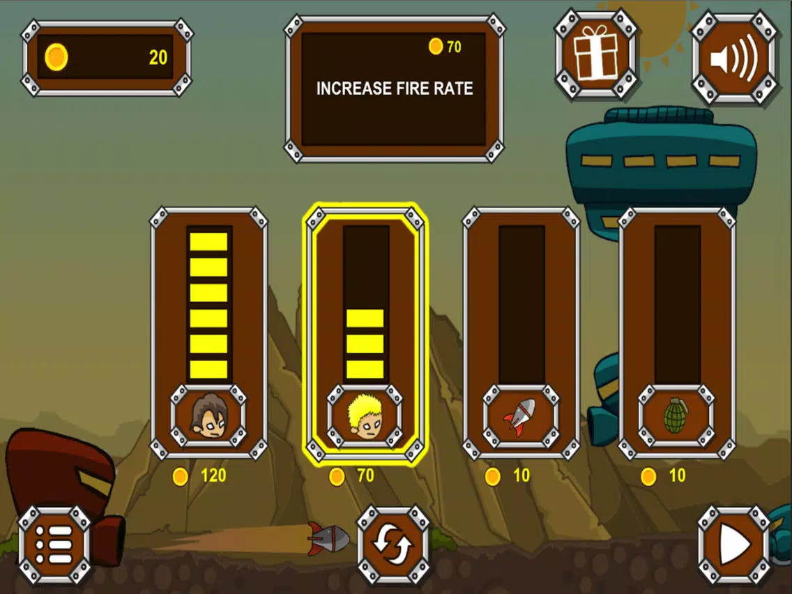 Tangkapan skrin Alien Defense : Save Earth iPad 