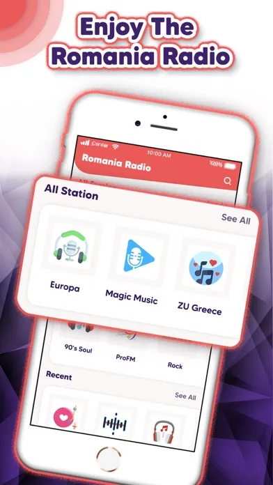 Zrzuty ekranu Romania Radio Live FM AM