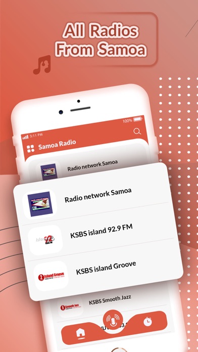 Ảnh chụp màn hình của Radio Samoa - All Live FM AM