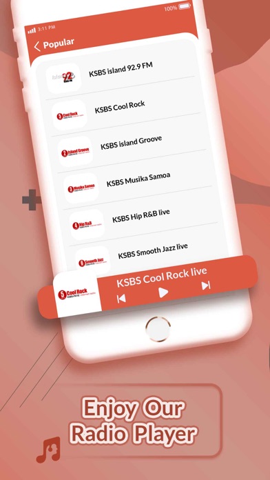 Ảnh chụp màn hình của Radio Samoa - All Live FM AM