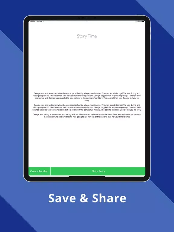 تصاویر Story Teller - AI iPad 