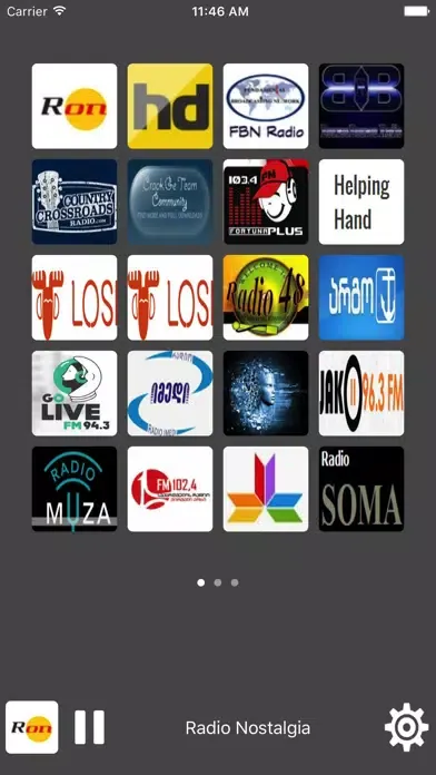 ภาพหน้าจอของ Radio Georgia - All Radio Stations